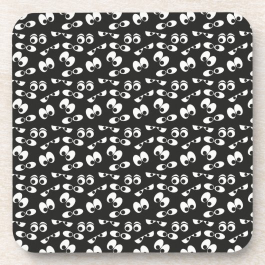 ハロウィーンの眼球 コースター (正面)