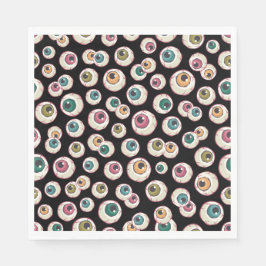 ハロウィーンの眼球 スタンダードランチョンナプキン