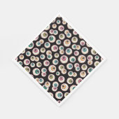 ハロウィーンの眼球 スタンダードランチョンナプキン (角)