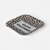 ハロウィーンの眼球 ペーパープレート (傾斜あり)