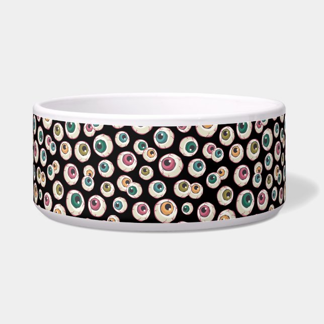 ハロウィーンの眼球 ボウル (正面)