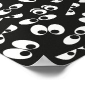 ハロウィーンの眼球 ポスター (角)