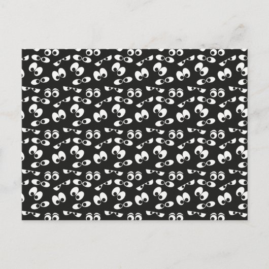 ハロウィーンの眼球 ポストカード (正面)