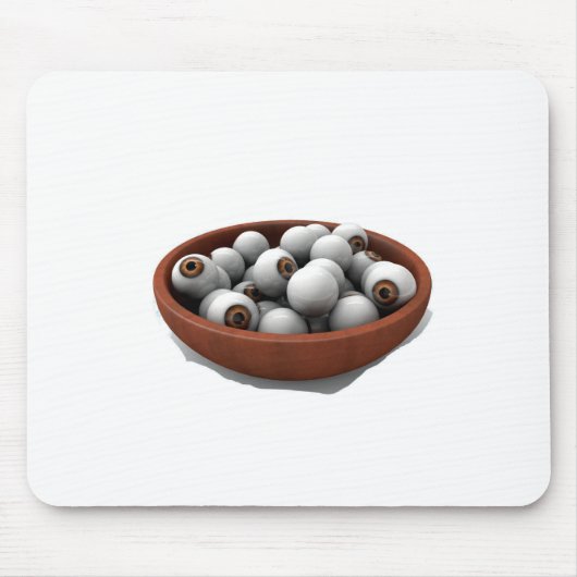 ハロウィーンの眼球 マウスパッド (正面)