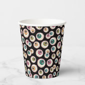 ハロウィーンの眼球 紙コップ (正面)