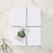 ハロウィーンの社員感謝 ギフトタグ (より糸付き)