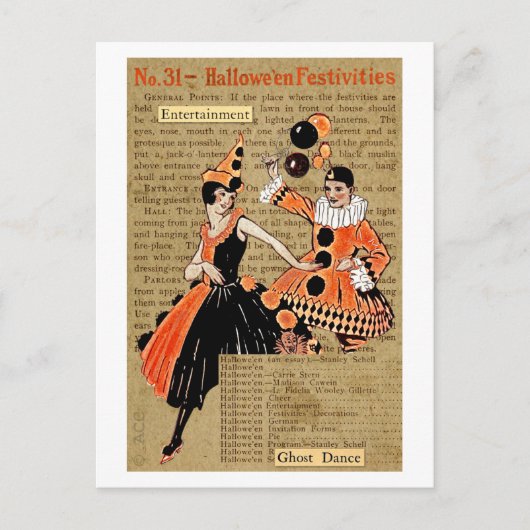 ハロウィーンの祭典 ポストカード (正面)