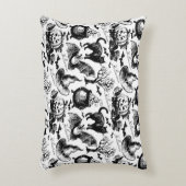 ハロウィーンの継ぎ目のないパターンをスケッチ アクセントクッション (正面(垂直))