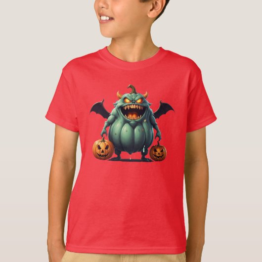 ハロウィーンの翼テロ Tシャツ (正面)
