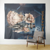ハロウィーンの背景には死つるぬまで タペストリー (インサイチュ(横))