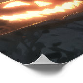 ハロウィーンの脅かしトリックオアトリート 勇気があるならノックしろ ホラー ポスター (角)