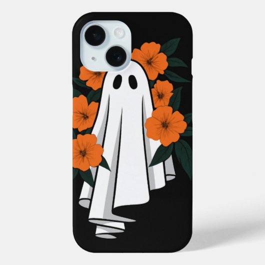 ハロウィーンの花 Case-Mate iPhoneケース (裏面)