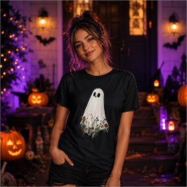 ハロウィーンの落ち着いたスプーキーシーズンのサブリメーションデザイン Tシャツ