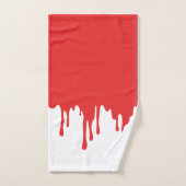 ハロウィーンの血が滴る バスタオルセット (ハンドタオル)