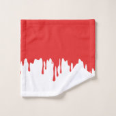 ハロウィーンの血が滴る バスタオルセット (ウォッシュタオル)