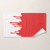 ハロウィーンの血が滴る バスタオルセット (ハンドタオル)