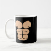 ハロウィーンの衣装おもしろいモンキーゴリラチェストスーツHa コーヒーマグカップ (左)