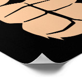 ハロウィーンの衣装おもしろいモンキーゴリラチェストスーツHa ポスター (角)