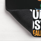 ハロウィーンの衣装これは私の人間の衣装レア マウスパッド (コーナー)