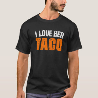 ハロウィーンの衣装に合わせたタコカップルが大好き Tシャツ