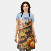 ハロウィーンの衣装に関する考慮事項 エプロン (着用した状態)