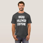 ハロウィーンの衣装の友人を壊した Tシャツ (正面フル)