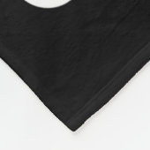 ハロウィーンの衣装の白い雲 フリースブランケット (角)