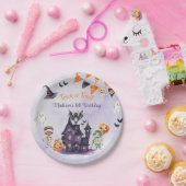 ハロウィーンの衣装の誕生日パーティーのトリックまたはトリートメント ペーパープレート (パーティー)