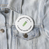 ハロウィーンの衣装は看護学生おもしろい。 缶バッジ (インサイチュ)