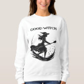 ハロウィーンの衣装ウィッチムーンムーンライトティー スウェットシャツ (正面)