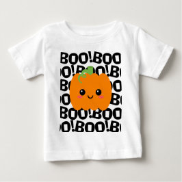 ハロウィーンの衣装カボチャ、かわいい感謝祭 ベビーTシャツ