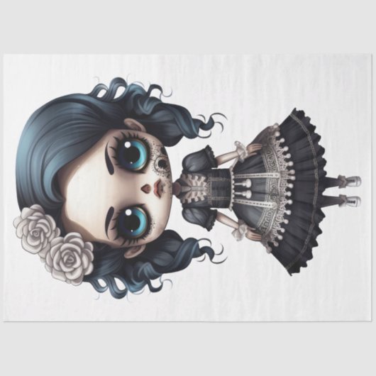 ハロウィーンの衣装デザインコレクション9 薄葉紙 (正面)