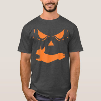 ハロウィーンの衣装ハロウィーンのカボチャのちょうちんドッグダックスシュンドプム Tシャツ