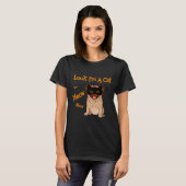 ハロウィーンの衣装パグ犬Tシャツおもしろいパグ恋人G Tシャツ (正面フル)
