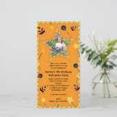 ハロウィーンの衣装パーティの招待状 (スタンド正面)