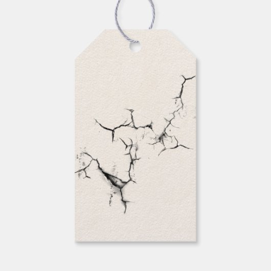 ハロウィーンの衣装パーティの招待状 ギフトタグ (裏面)