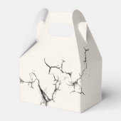 ハロウィーンの衣装パーティの招待状 フェイバーボックス (裏面サイド)