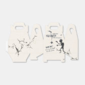 ハロウィーンの衣装パーティの招待状 フェイバーボックス (折り畳みなし)