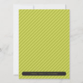 ハロウィーンの衣装パーティの招待状 招待状 (裏面)