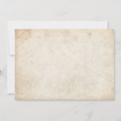 ハロウィーンの衣装パーティの招待状 招待状 (裏面)