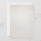 ハロウィーンの衣装パーティの招待状 招待状 (裏面)