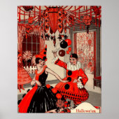 ハロウィーンの衣装パーティーポスター ポスター (正面)