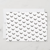 ハロウィーンの衣装パーティー子 招待状 (裏面)