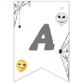 ハロウィーンの衣装パーティー水彩 バンティングフラッグ (第3の旗)