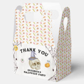 ハロウィーンの衣装パーティー水彩 フェイバーボックス (オープン)