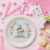 ハロウィーンの衣装パーティー水彩 ペーパープレート (パーティー)