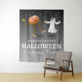 ハロウィーンの衣装パーティー タペストリー (インサイチュ)