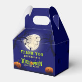 ハロウィーンの衣装パーティー フェイバーボックス (裏面サイド)