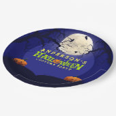 ハロウィーンの衣装パーティー ペーパープレート (アングル)