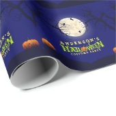 ハロウィーンの衣装パーティー ラッピングペーパー (ロールコーナー)